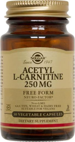 Acetyl L-Carnitine 250 mg Vegetable Capsules