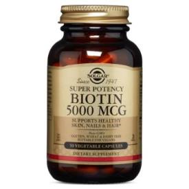Biotin 5000 mcg Vegetable Capsules
