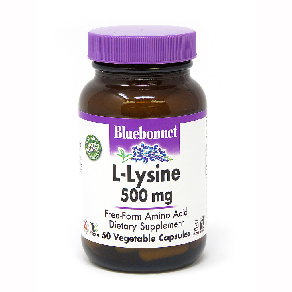 L-LYSINE 500 mg 50 VEGETABLE CAPSULES
