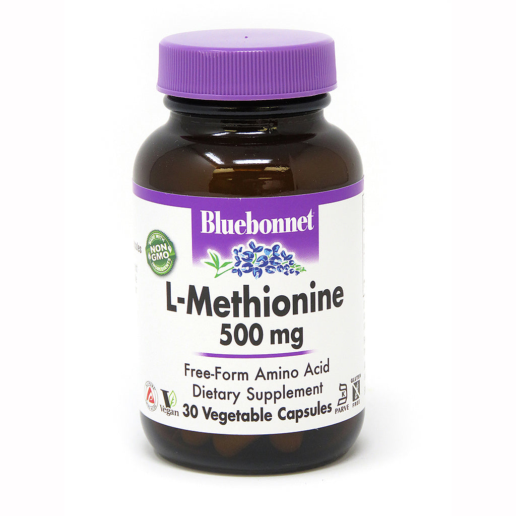 L-METHIONINE 500 mg 30 VEGETABLE CAPSULES