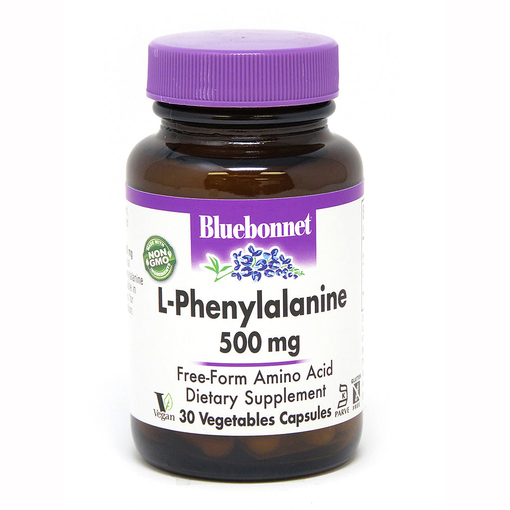 L-PHENYLALANINE 500 mg 30 VEGETABLE CAPSULES