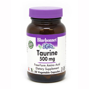 TAURINE 500 mg 50 VEGETABLE CAPSULES