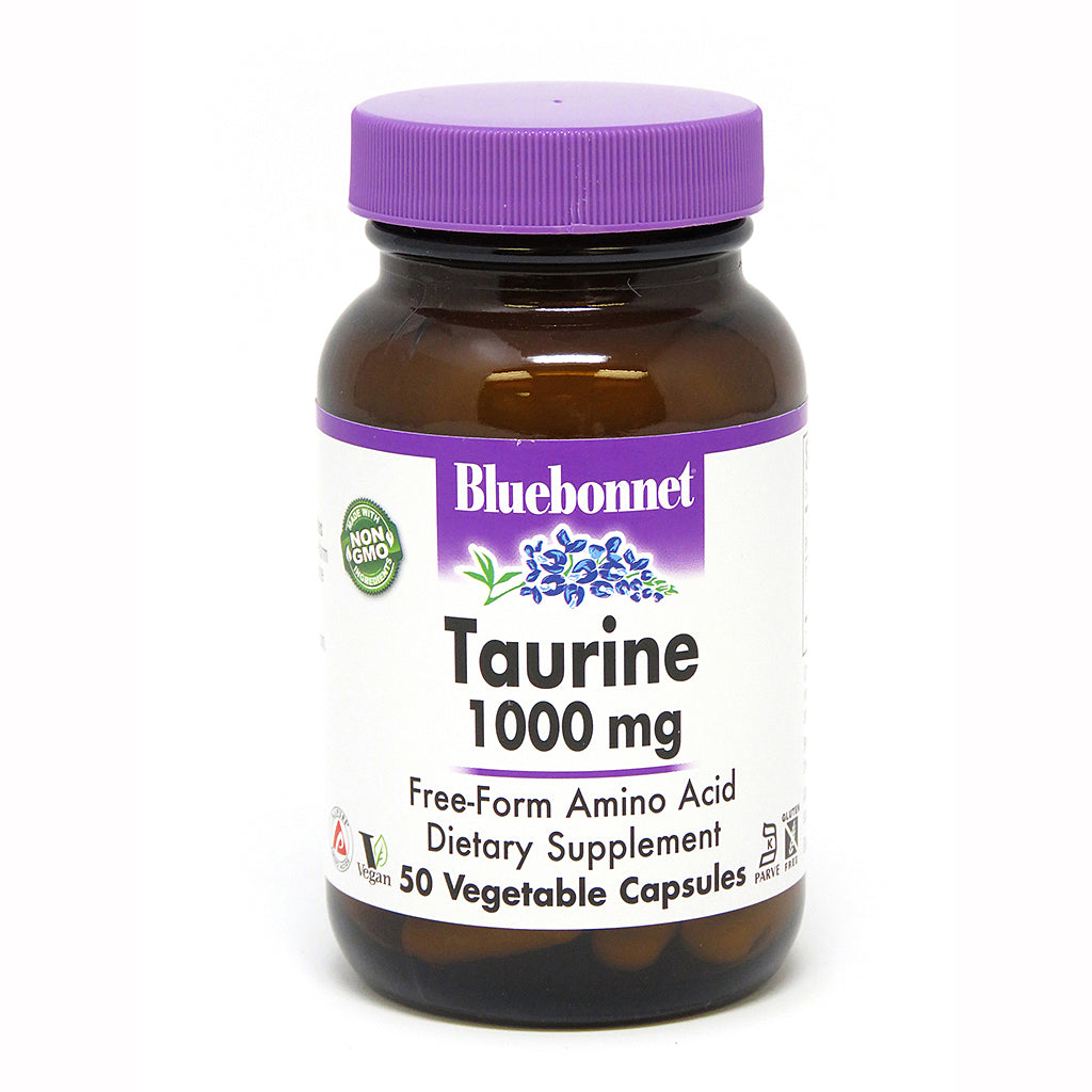 TAURINE 1000 mg 50 VEGETABLE CAPSULES