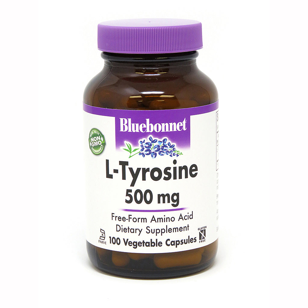 L-TYROSINE 500 mg 100 VEGETABLE CAPSULES