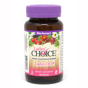 LADIES' CHOICE® WHOLE FOOD-BASED MULTIPLE FOR WOMEN 18-49 90 CAPLETS