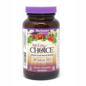 AGE-LESS CHOICE® WHOLE FOOD-BASED MULTIPLE FOR WOMEN 50+ 90 CAPLETS