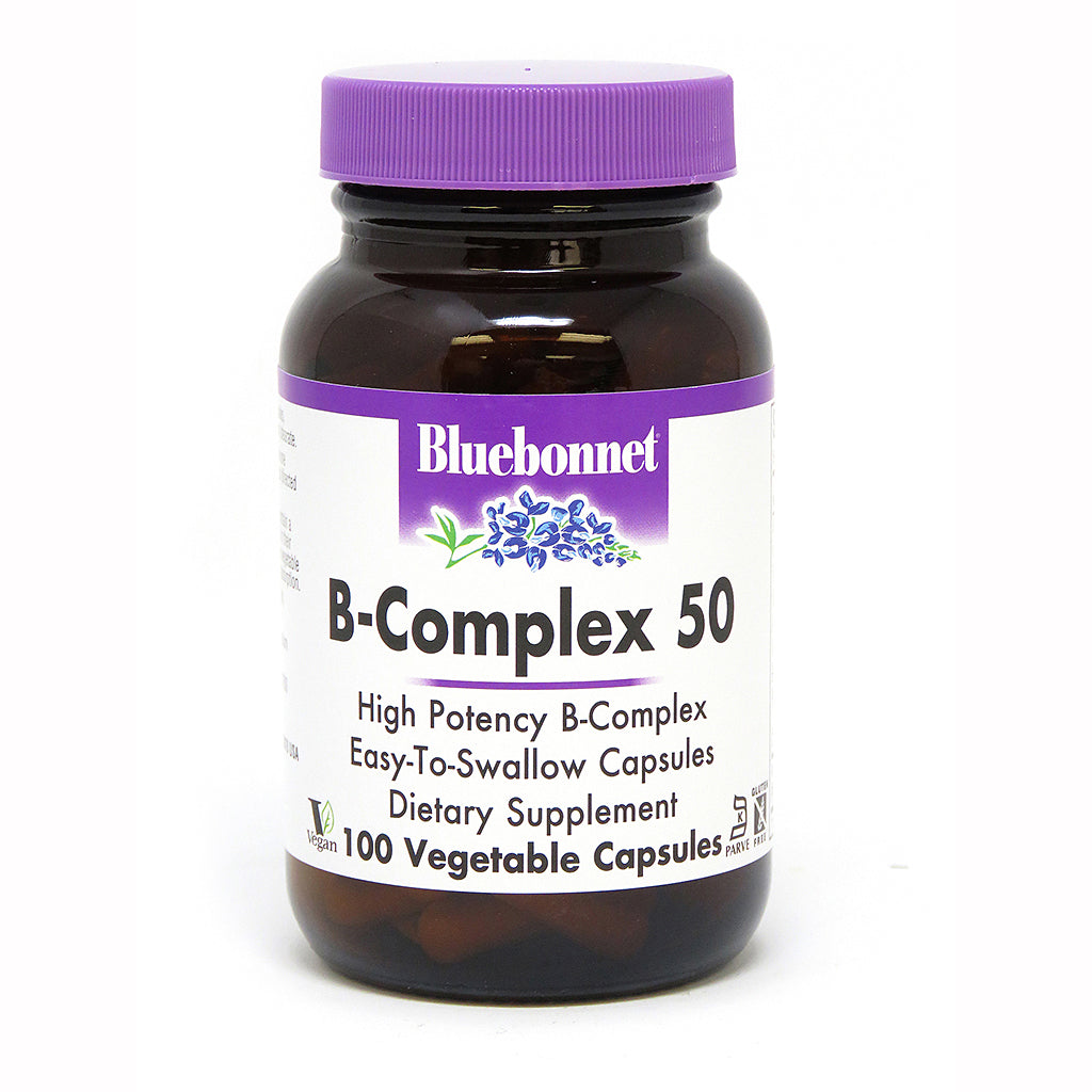 B-COMPLEX 50 100 VEGETABLE CAPSULES