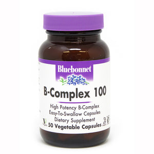 B-COMPLEX 100 50 VEGETABLE CAPSULES