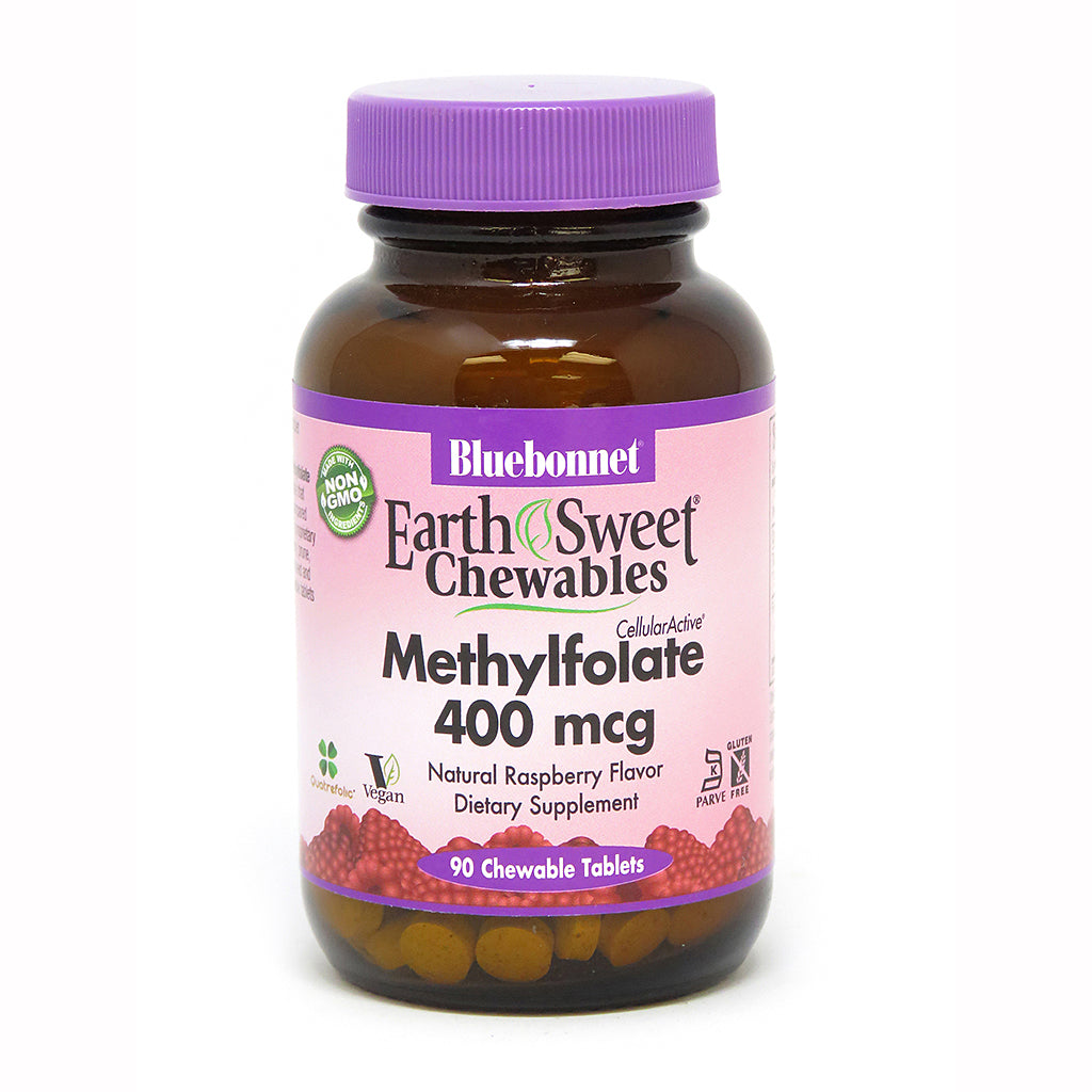 EARTHSWEET® CHEWABLES CELLULAR ACTIVE® METHYLFOLATE 400 mcg 90 TABLETS