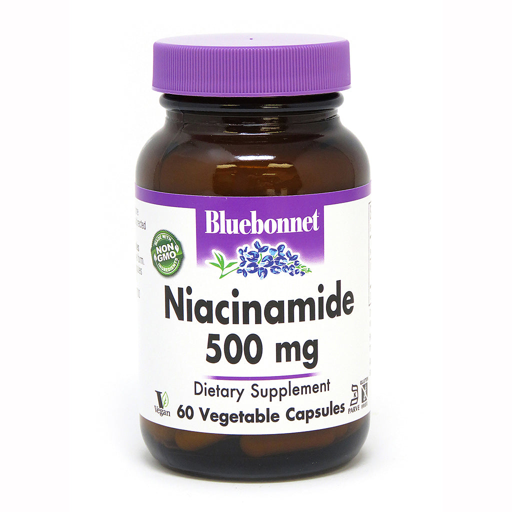 NIACINAMIDE 500 mg 60 VEGETABLE CAPSULES