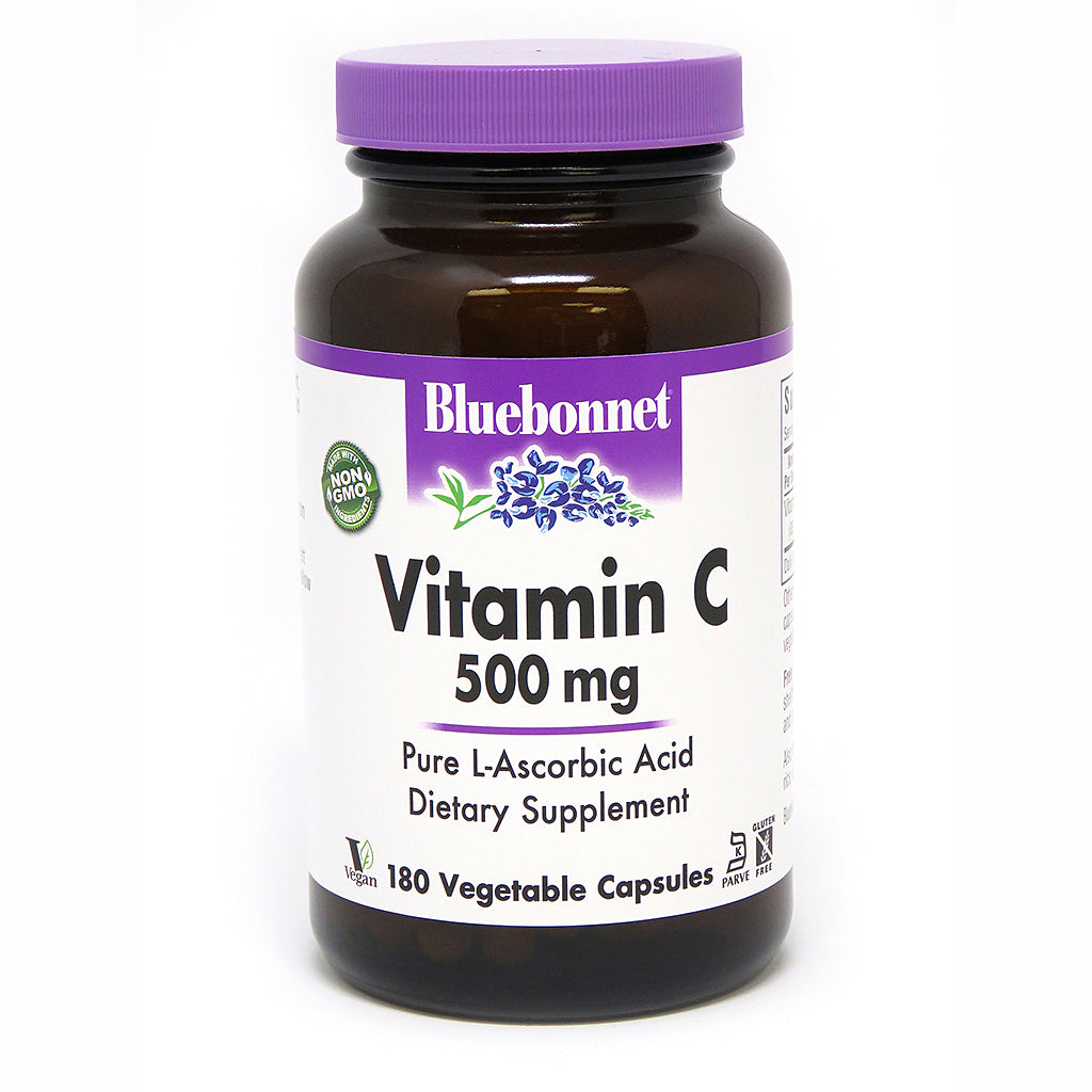 VITAMIN C 500 mg 180 VEGETABLE CAPSULES