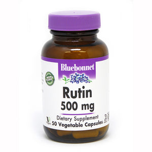 RUTIN 500 mg 50 VEGETABLE CAPSULES