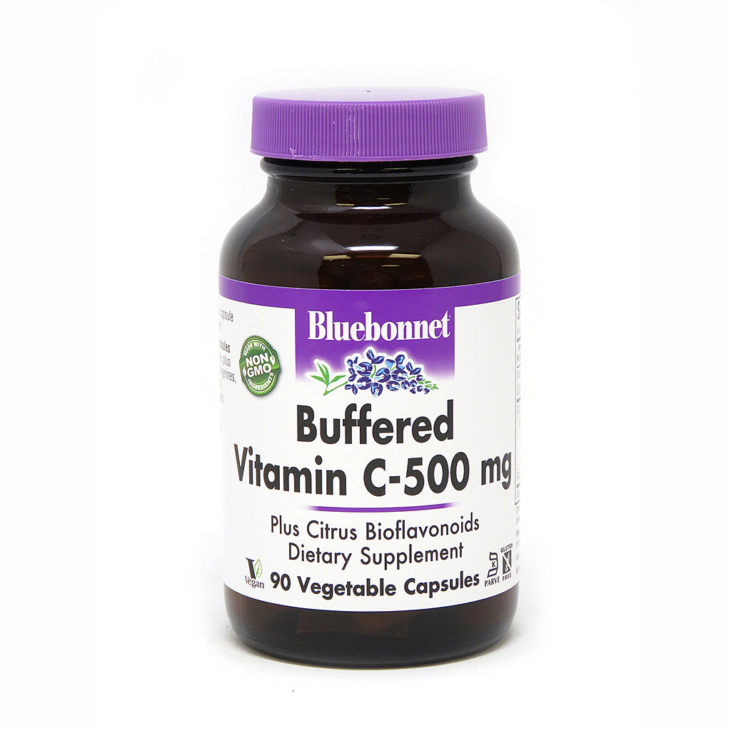 BUFFERED VITAMIN C-500 mg 90 VEGETABLE CAPSULES