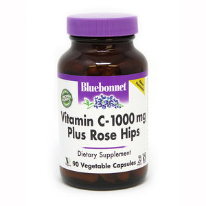 VITAMIN C-1000 mg PLUS ROSE HIPS 90 VEGETABLE CAPSULES