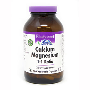 CALCIUM MAGNESIUM 1:1 RATIO 180 VEGETABLE CAPSULES