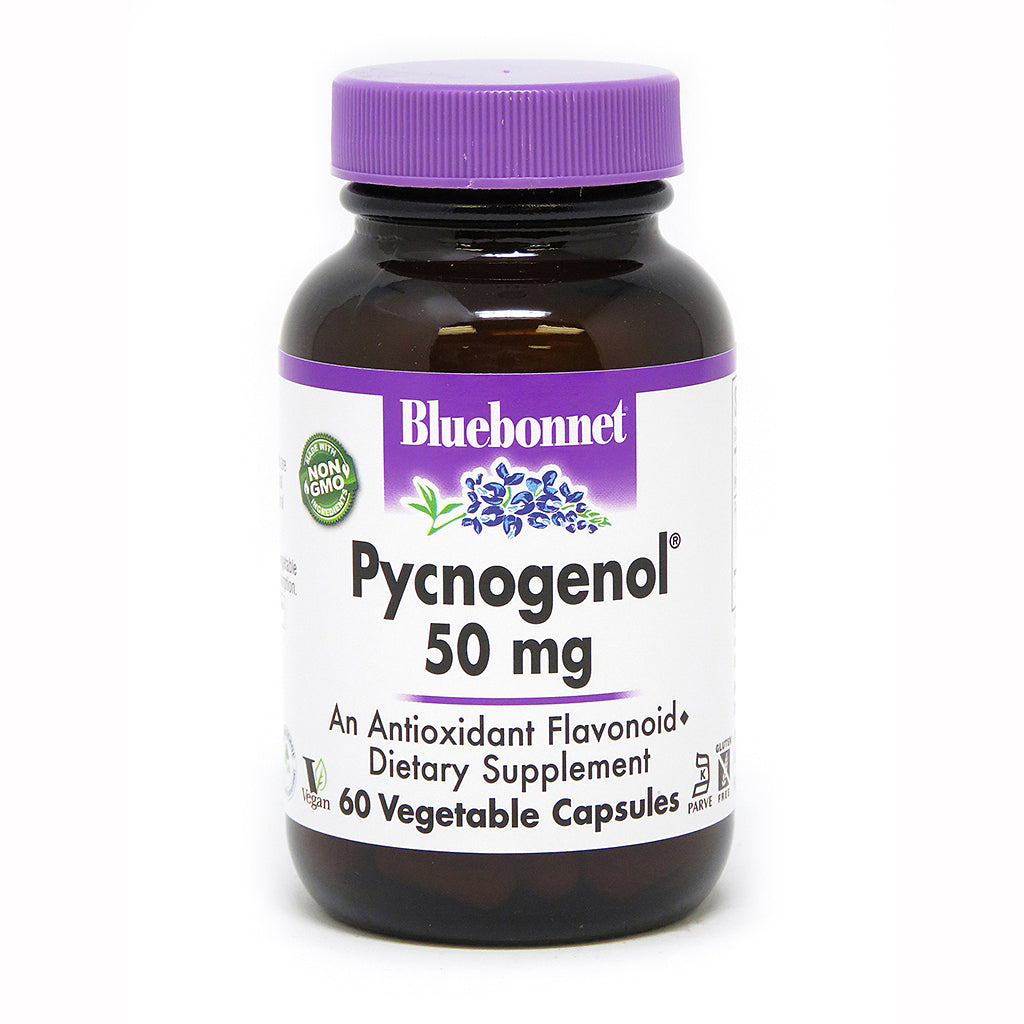 PYCNOGENOL® 50 mg 60 VEGETABLE CAPSULES