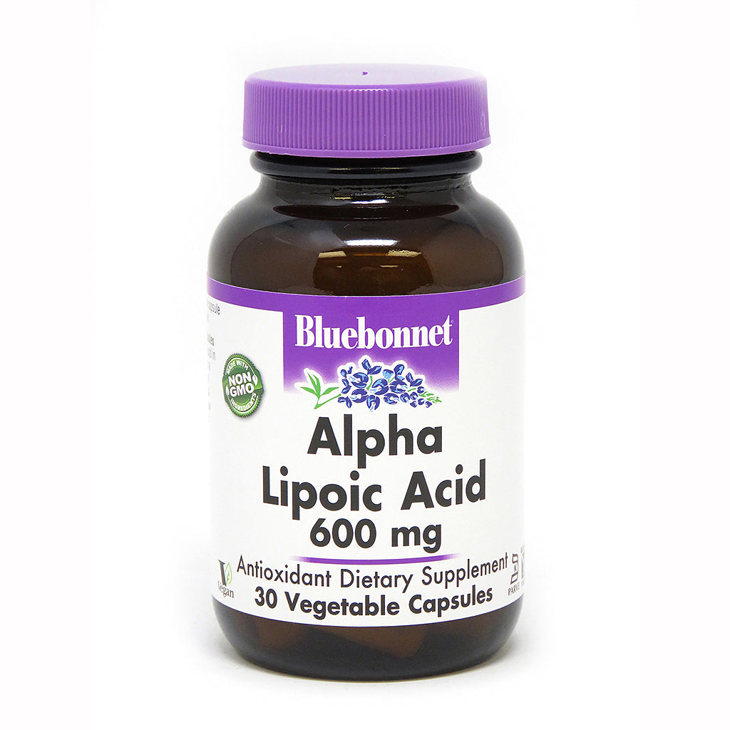 ALPHA LIPOIC ACID 600 mg 30 VEGETABLE CAPSULES