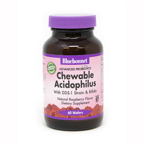 ADVANCED Prebiotics & Probiotics CHEWABLE ACIDOPHILUS 60 WAFERS