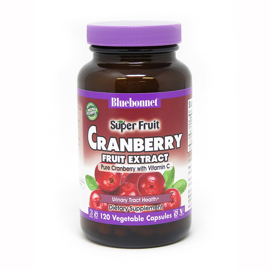 SUPER FRUIT CRANBERRY FRUIT EXTRACT 120 VEGETABLE CAPSULES