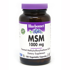 MSM 1000 mg 120 VEGETABLE CAPSULES