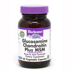 GLUCOSAMINE CHONDROITIN PLUS MSM 60 VEGETABLE CAPSULES