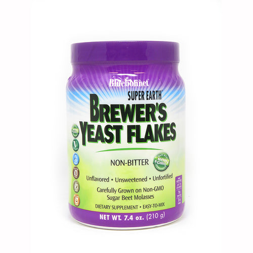 SUPER EARTH® BREWER'S YEAST FLAKES 7.4 oz