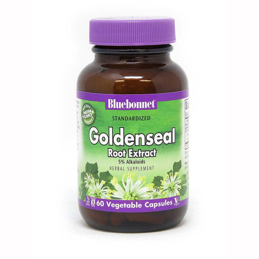 STANDARDIZED GOLDENSEAL ROOT EXTRACT 60 VEGETABLE CAPSULES