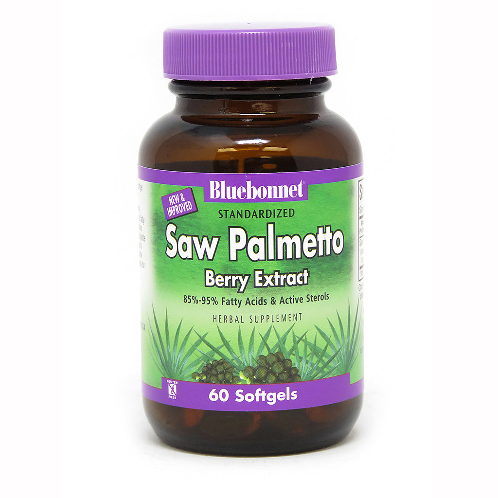 STANDARDIZED SAW PALMETTO BERRY EXTRACT 60 SOFTGELS