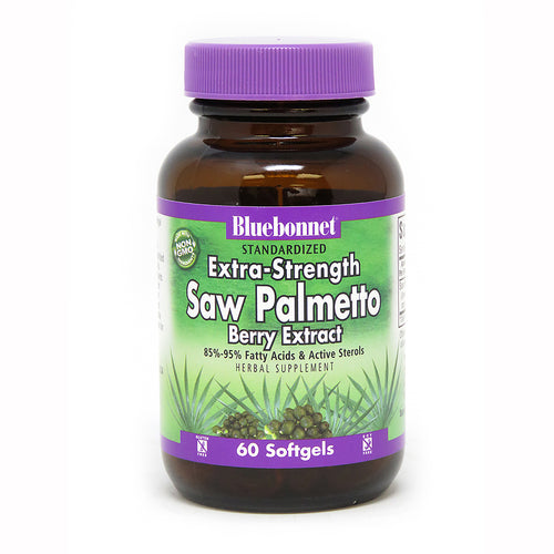 STANDARDIZED EXTRA-STRENGTH SAW PALMETTO BERRY EXTRACT 60 SOFTGELS