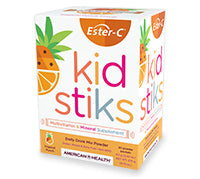 Ester-C® 250 mg Kidstiks, Powder Sticks – Tropical Punch, 6.5g Pkt^^