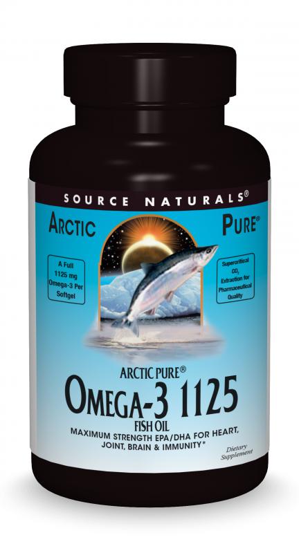 ArcticPure® Omega-3 1125 Fish Oil 30+30 Bonus Bottle