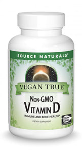Vegan True® Non-GMO Vitamin D 1000 IU