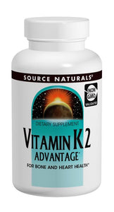 Vitamin K2 Advantage 2200 mcg 30+30 Bonus Bottle