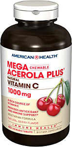 Mega Acerola Plus®  1000 mg Chewable Wafers^