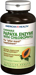 Papaya Enzyme w/Chlorophyll Chewable Tablets^